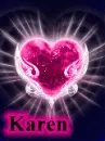 Karen Pink Heart