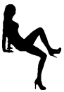 Silouette of girl