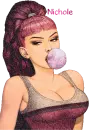 Glitter Anime Girl for Nichole
