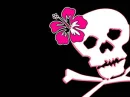 pink skull
