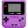 purple gameboy