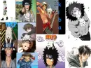 kiba and akamaru collage