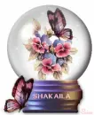 Butterfly Globe for Shakaila