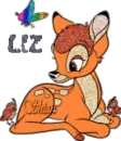 Elizabeth's Glitter Bambi