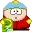 Cartman eating cheesy poofs