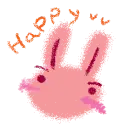 happy rabbit
