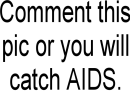 A great way to get pic comments