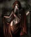 dark woman