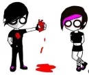 cute emo couple
