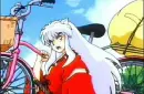 Inuyasha with bike