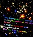 ruby red and diamond white