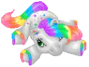 rainbow pony