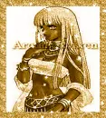 Golden Anime Girl