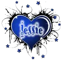 jessie blue heart