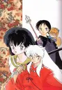 Inuyasha, Kagome, Shippo, and Miroku