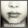 make a statement