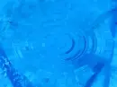 blue water