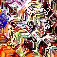 Funky color backgound
