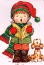 Boy in Christmas