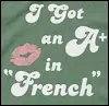 A In French
