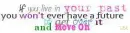 move on