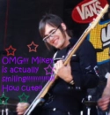 Mikey smiling!!