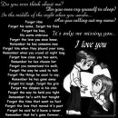 remember that he's gone forever