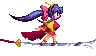 Girl on Blade