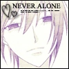 never alone