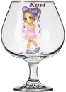 Anime Girl in a glass for Kari