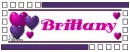 Animated Heart Tag for Brittany