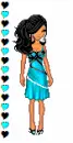 Blue Dressed Girl