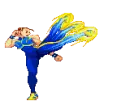 Chun-li rapid kick