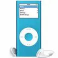 Turquoise iPod
