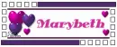 Animated heart tag for Marybeth