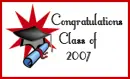 Congratulations - Class of 2007
