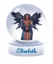 Glitter Farie Globe for Elizabeth