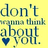 don't wanna