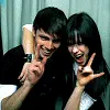 avril w.black hair