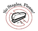 NO MORE STAPLES!!!!!