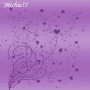 purple glittery background