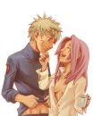 Sakura and Naruto 