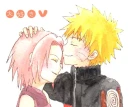 Sakura and Naruto