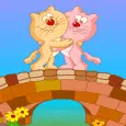 Two cat friends