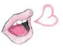 Lips With Hearrt..