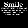 Smile!