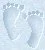 baby boi foot prints