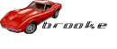 Brooke's red corvette 
