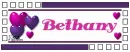 Animated Heart Tag for Bethany