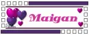 Animated Hearts Tag Maigan